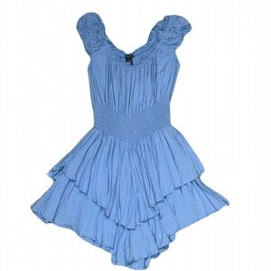 NEW!!! Light Blue Flowy Romper